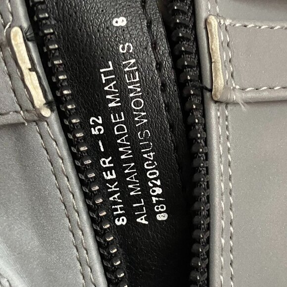 Demonia Platform Boot Reflective Grey - Size 8 - Shaker-52 - Picture 5 of 5